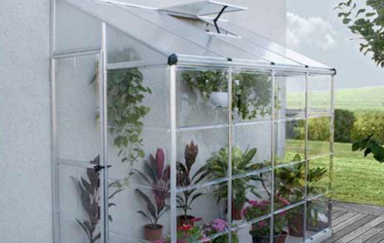 Acheter une serre de jardin adossée