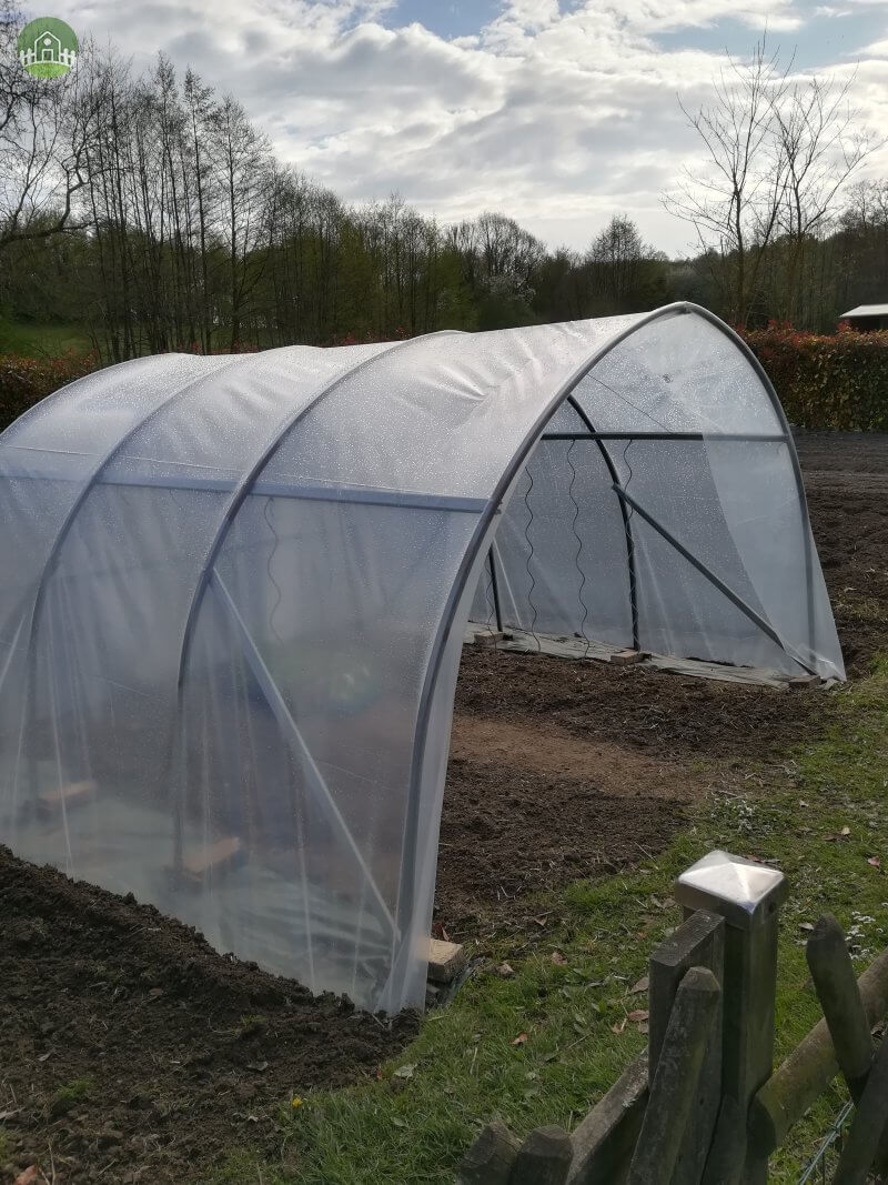 Bâche de serre thermique 200 microns incolore qualité professionnelle